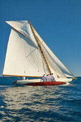 Sailing yacht race. Yachting. Sailing. Regatta   © Alvov