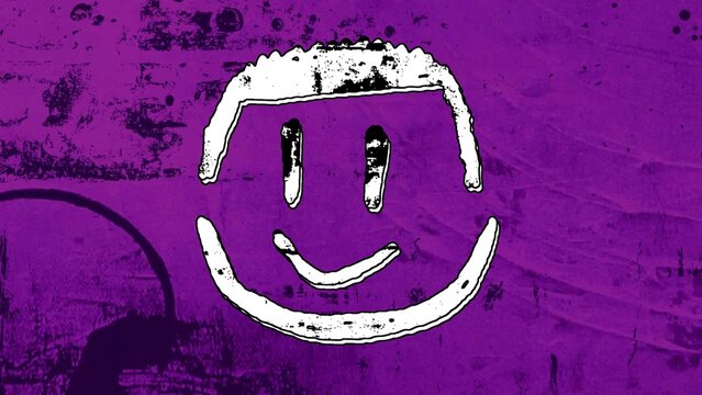 Hand Drawn Face Element 03
