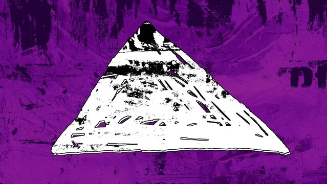 Hand Drawn Triangle Element 01