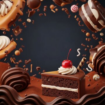 Delicious desserts celebrating National Devils Food Cake Day