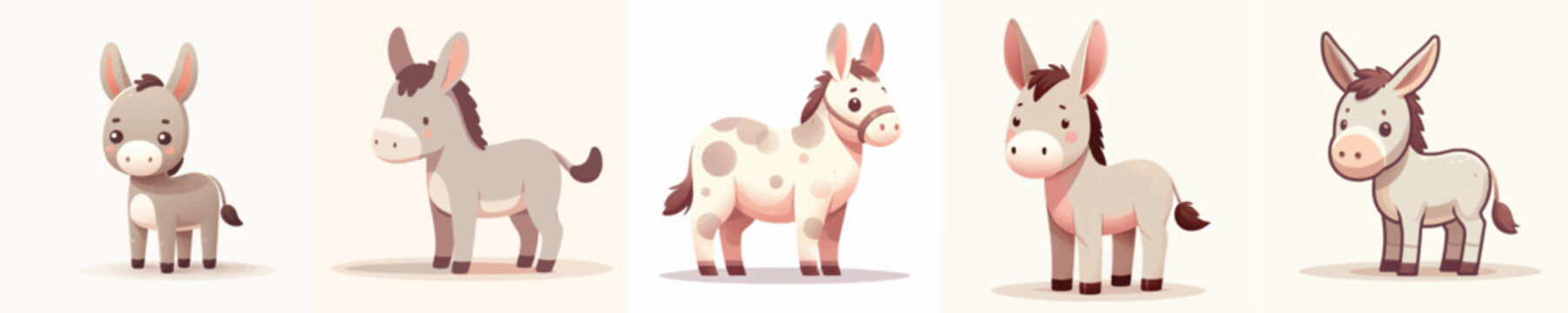 Donkey Vector Illustration