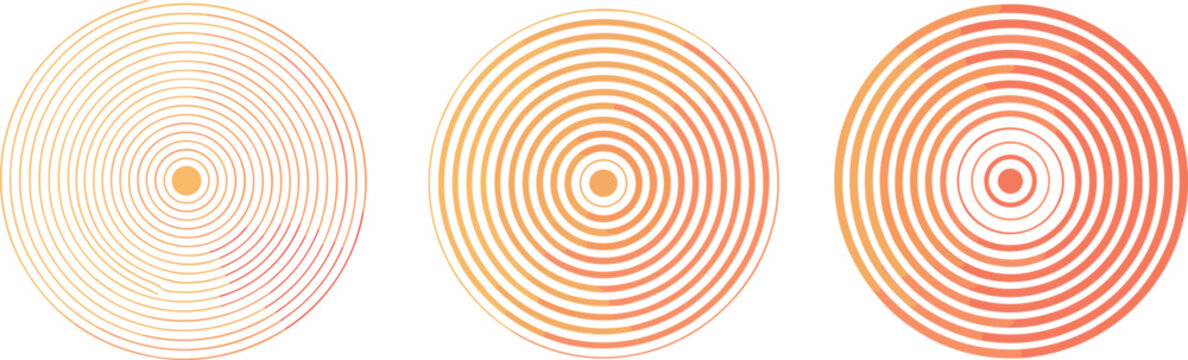 Gradient concentric circles, abstract round line pattern, hypnotic spiral design, geometric circular shapes, modern minimal background, optical illusion a