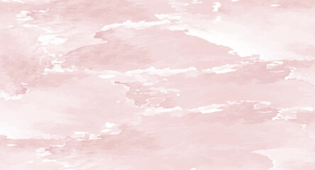 Fototapeta premium Soft Pink Watercolor Cloud Background abstract texture