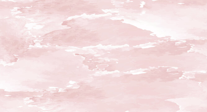 Soft Pink Watercolor Cloud Background abstract texture