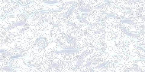 Modern abstract contour map design with flowing topographic elevation lines and layered white geographic curves, minimalist vector background with transparent style © Mirror