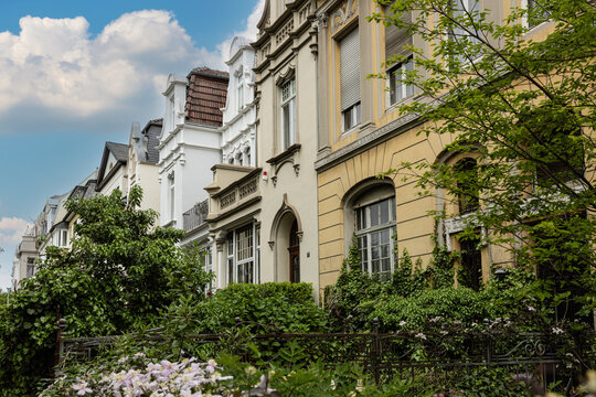 Alte Hausfassaden in der Bonner Altstadt