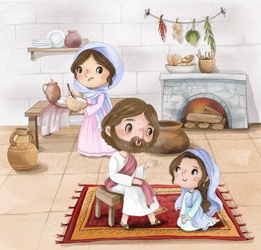 Mary and Martha