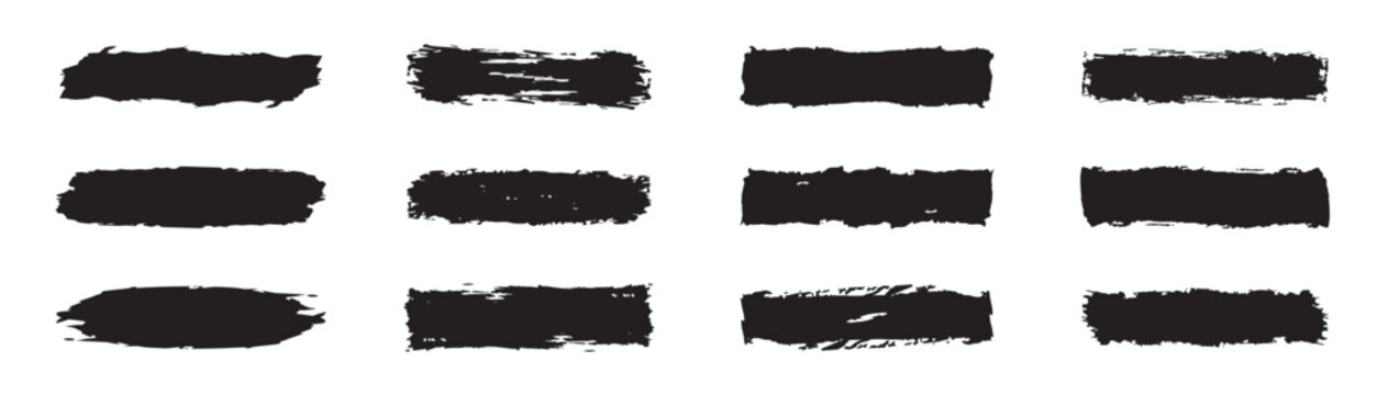 set of black and white dots