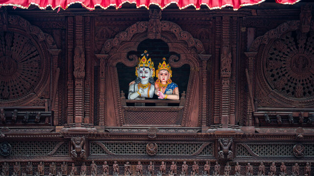 Shiva Parvati temple, Dubar square