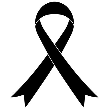 awareness ribbon vector icon