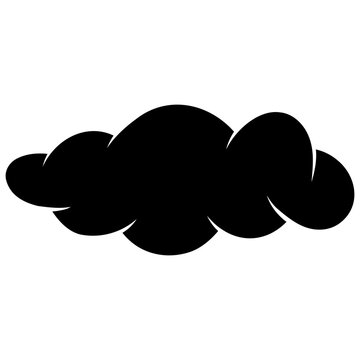 cloud vector glyph icon