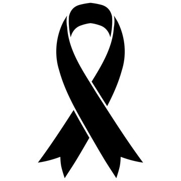 awareness ribbon icon vector