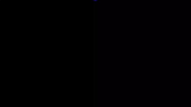 Blue electric storm animation with glowing lightning strikes and dramatic thunder flashes on solid black background smooth looping cinematic visuals ultra sharp 4K