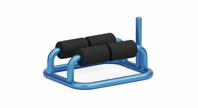 Blue Professional Sissy Squat Machine for Home Gym