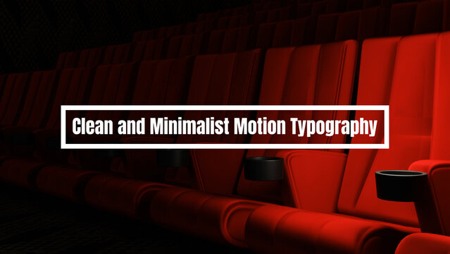 Clean And Minimalist Motion Typography | Elegant Dynamic Graphics with Smooth Lower Thirds And Stylish Kinetic Layouts for Professional Business Presentations and Trendy Content Creation