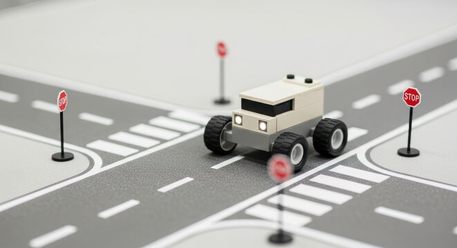 Autonomous vehicles require clear regulation to ensure safety and efficiency on roads with stop signs and intersections