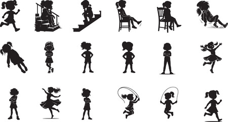 Obraz premium Collection of traditional islamic and ramadan celebration line art icons featuring various religious symbols and objects in a simple style.