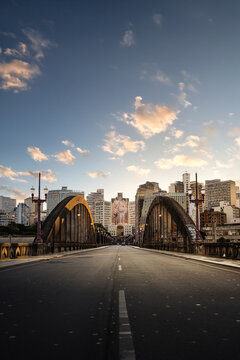 Viaduto Santa Tereza s&iacute;mbolos da cidade de Belo Horizonte, Minas Gerais, Brasil