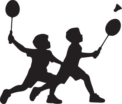 Bedminton Shuttle Vector Filled Icon Design