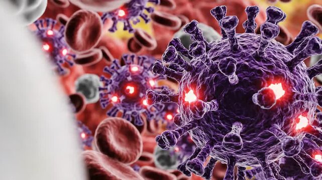 Hantavirus Infection and Pathology Spread Animation
