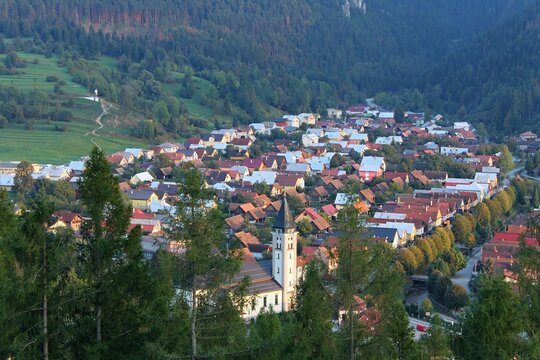 Terchova, a mountains village in the Zilina Region, Slovakia.