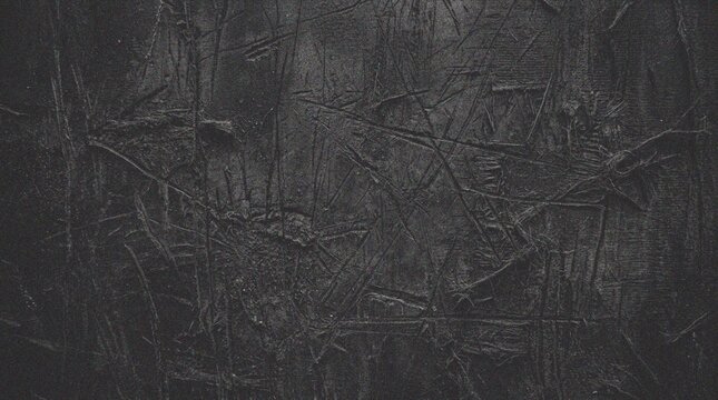 Dark textured background with scratches.