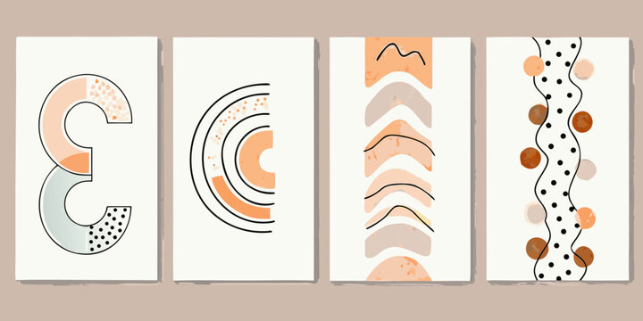 abstract letterform designs colorful playful contemporary art