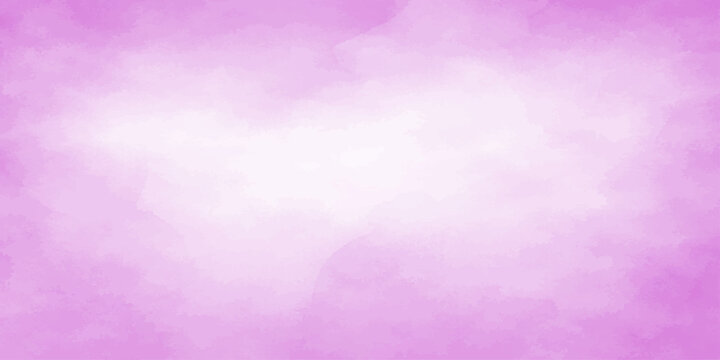 Soft pink watercolor background with white center space for text or design elements vector