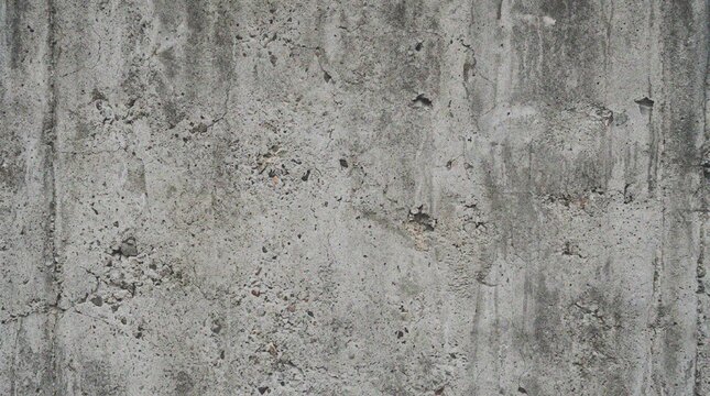 Weathered gray concrete wall texture background.