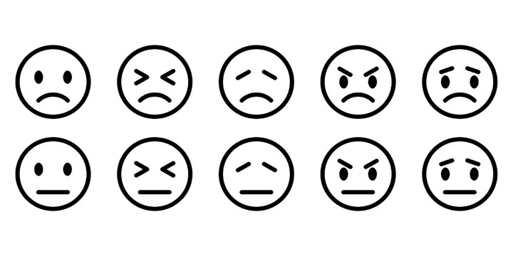 Rating/Feedback emoticon icon