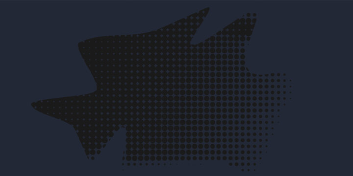 Minimalist black gradient chaotic style midpoint