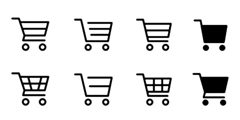 Shopping cart icon © chky