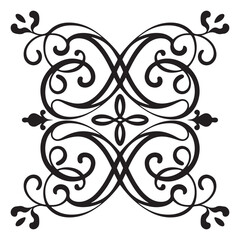 Luxury Classic Flourish Element for Wedding Invitations © AbdullahAlMahmud