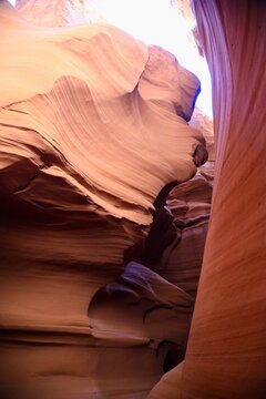 Antelope canyon, a slot canyon