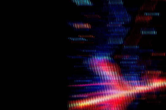Abstract Glass Wave Vertical Lines Backdrop