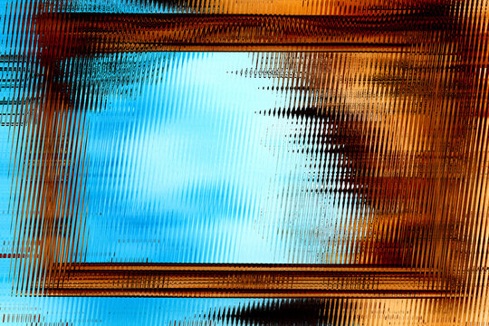 Abstract Glass Wave Vertical Lines Backdrop