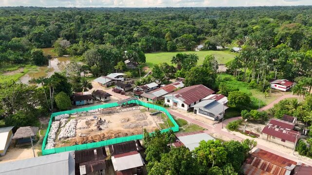 Cinematic Drone Footage of Leticia and Arara in the Amazon Rainforest &ndash; Colombia&rsquo;s Gateway to the Jungle and River Life