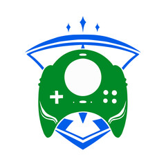 Unique gaming controller illustration © Vexels