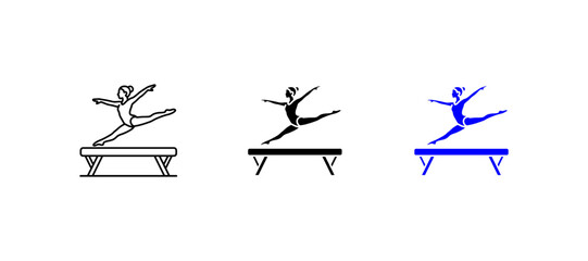Fototapeta premium gymnastics