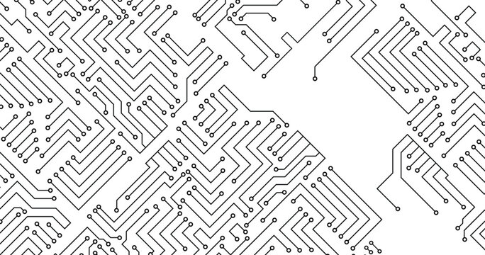 Electrical circuit technical drawing. Engineering industry of the future. Industrial technologies. Abstract background with technology circuit board texture. 