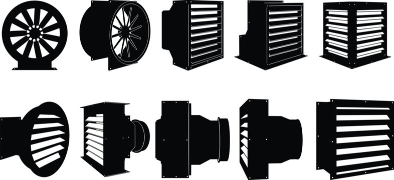 Turbo Intercooler Car Parts Wall Sticker Racing Auto Decor Decal