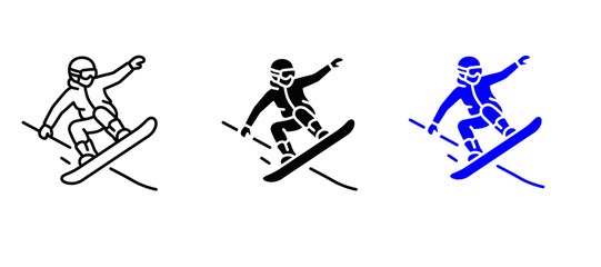 Fototapeta premium snowboarding