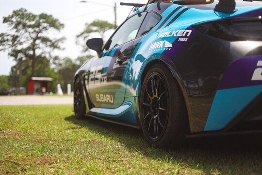 Subaru BRZ track race car in Savannah, Georgia, May 7 2026