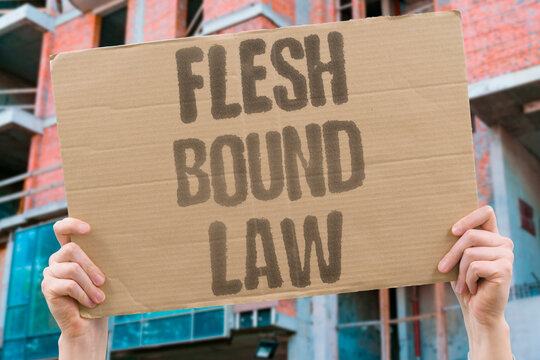 "Flesh Bound Law" Legislation reaches into private bodily territory beyond its scope. LEGISLATION. PRIVATE. BODILY. TERRITORY. CONTROL.