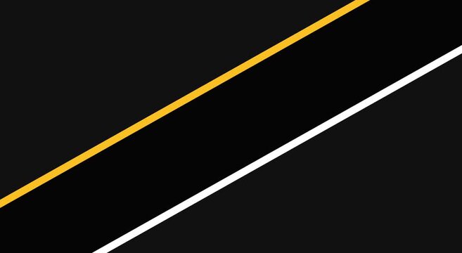 Abstract minimalist animation background, with dynamic yellow, and white diagonal lines