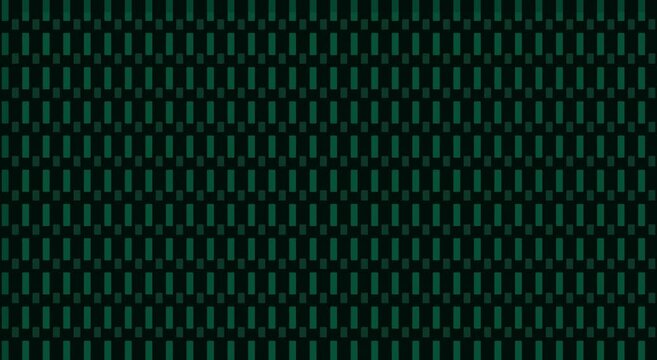 Dark green geometric pattern motion animation background, with pulsing rectangles