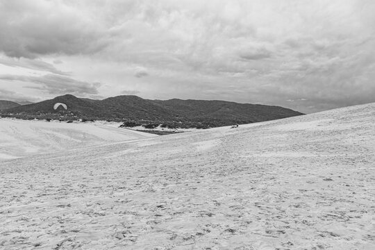 dunas na ilha de Florian&oacute;polis