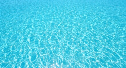 Fototapeta premium Close-up abstract texture of light blue water surface with gentle ripples