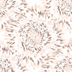 Fototapeta premium Abstract Swirl Tie Dye Seamless Pattern in neutral colors for Fabric, Textile, Surface Pattern Design. Soften to create the natural look. 