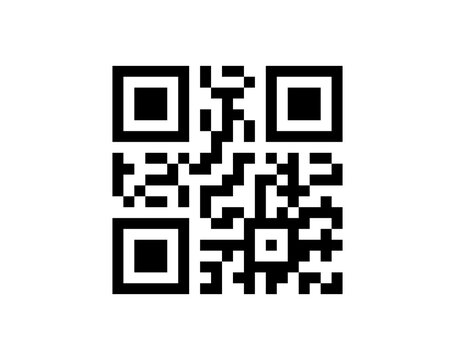 Digital QR code label for mobile payment technology png